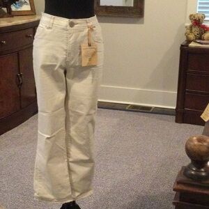 Democracy Women's Off-White Boot Cut Jeans